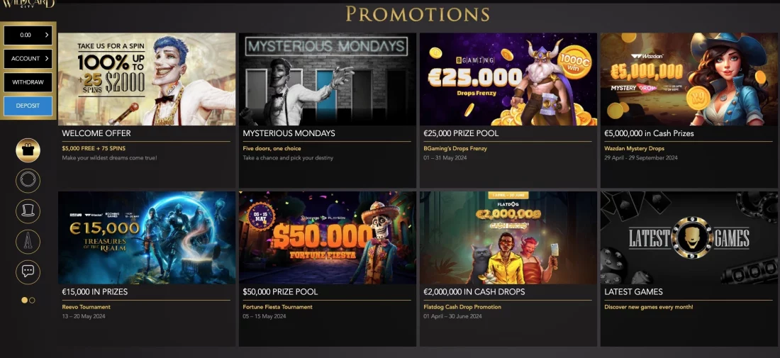 Displayed on a dark backdrop, a vibrant grid showcases various promotional logos.