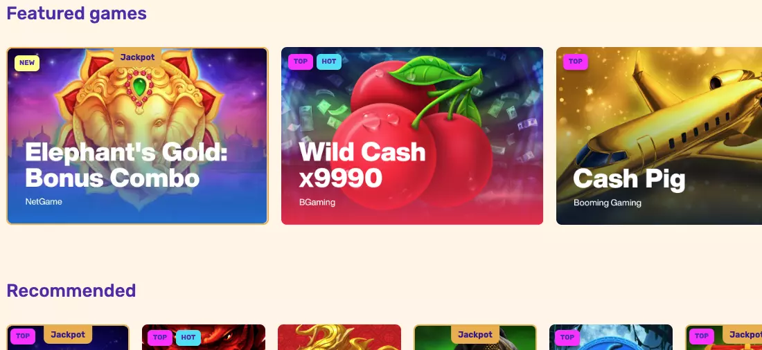 Discover the available jackpots and promotional offerings at Let's Lucky Casino.