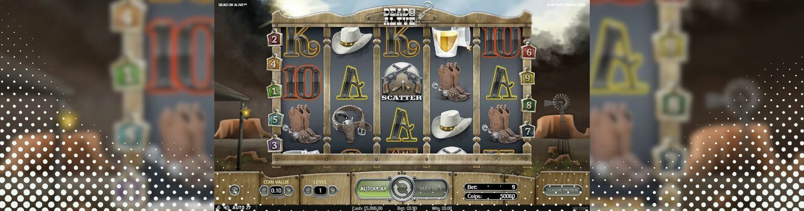 Displayed here is the Jack and the Beanstalk Slot Game from NetEnt.