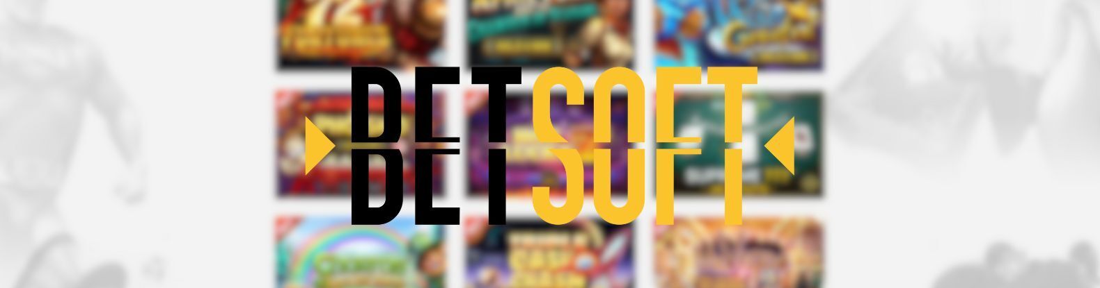 This is a decorative image showcasing the Betsoft logo.
