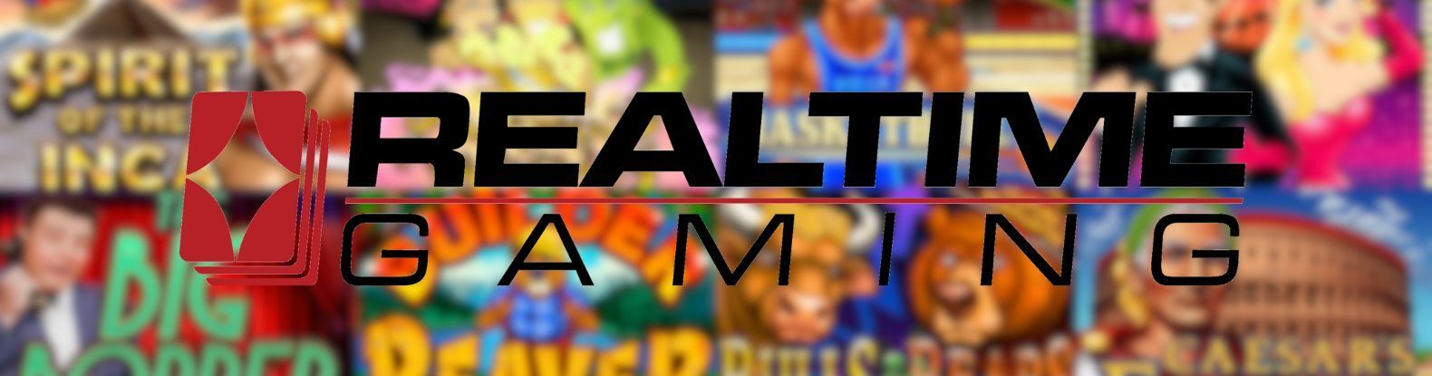 This is an artistic representation of the iconic RealTime Gaming Logo.