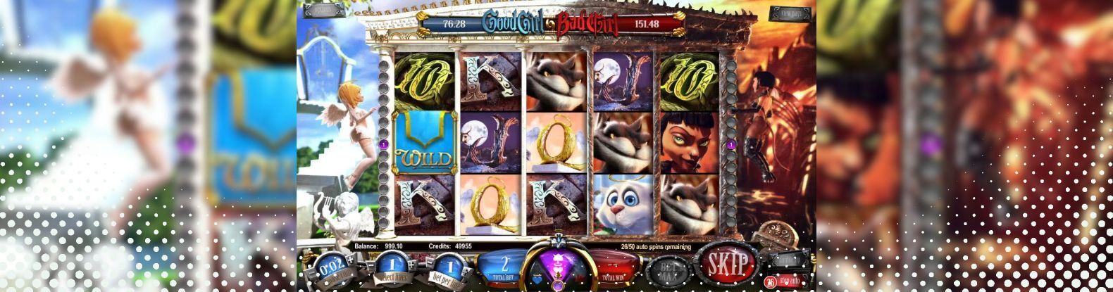 The Good Girl, Bad Girl Jackpot Slots Game by Betsoft