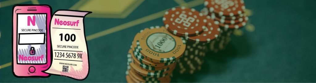 It's critical to plan for an alternative method for withdrawing funds when using Neosurf in online casinos.