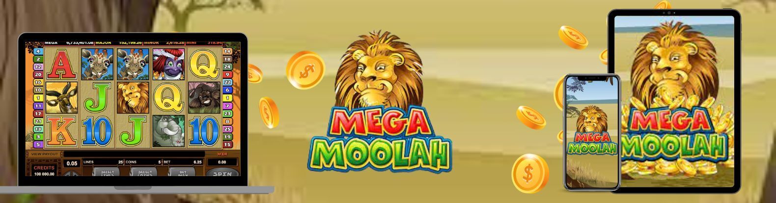 Mega Moolah on your mobile