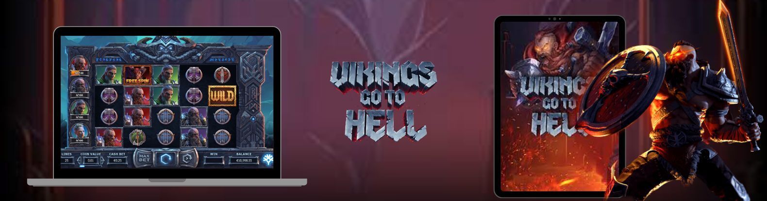 The third installment in the Vikings series, Vikings Go To Hell by Yggdrasil, might just be the highlight of the entire lineup. This progressive slot game is brimming with features and bonuses, including standard and Berzerk free spins, respins, sticky wilds, random cash incentives, rage enhancements, and more. In the bonus round, the adventure extends to two distinctive levels of hell.