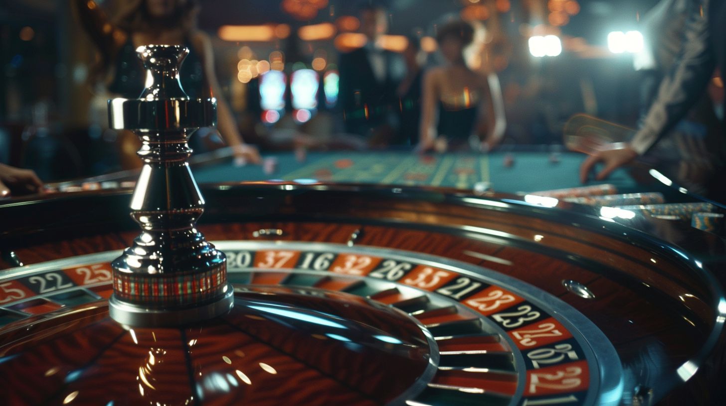 Play roulette at the table