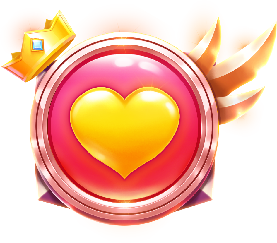 Starlight Princess heart symbol