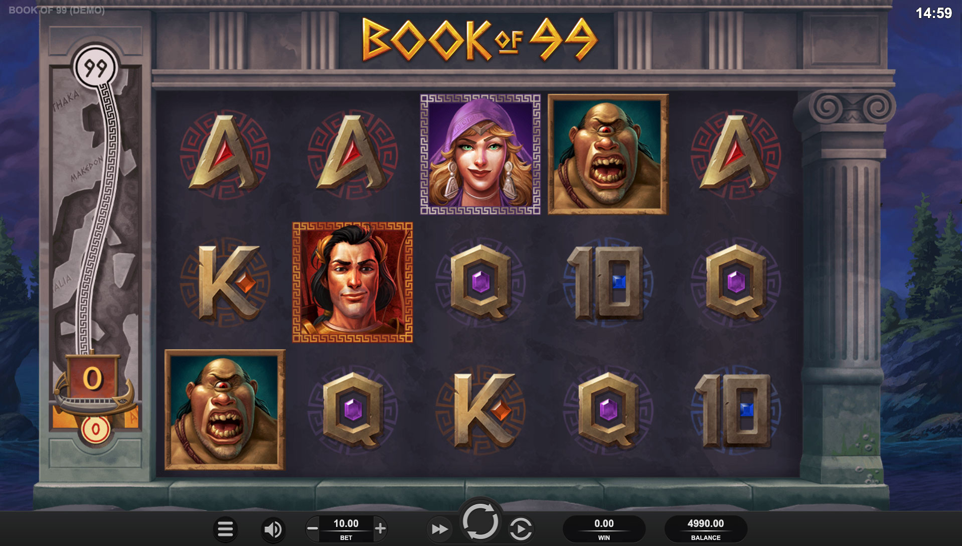 Book of 99 Normal Game