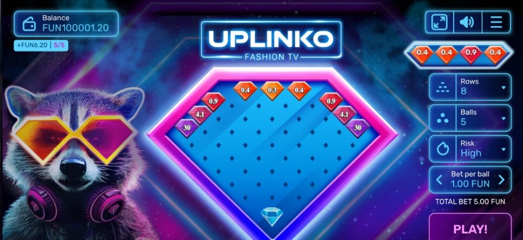 UPlinko Fashion TV by Gaming Corps