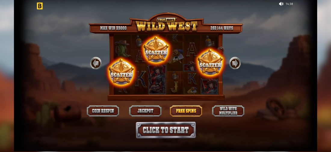Wild West Trueways - free spins