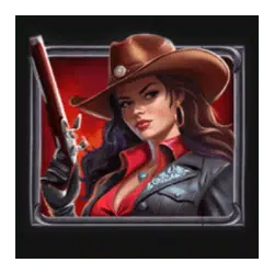 Female bandit symbol