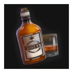 Whiskey bottle symbol