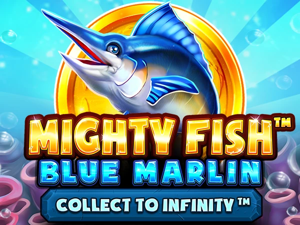 Mighty Blue Fish Marlin - logo