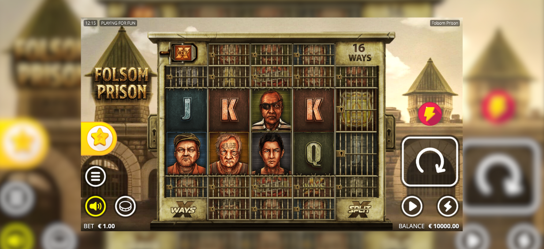 Folsom Prison Pokie от Nolimit City