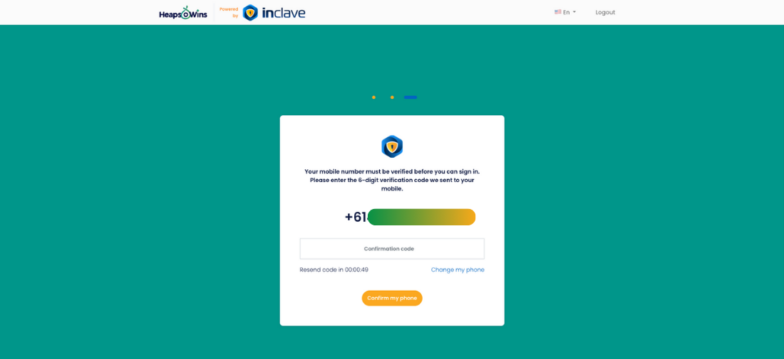 Inclave Signup Process 2