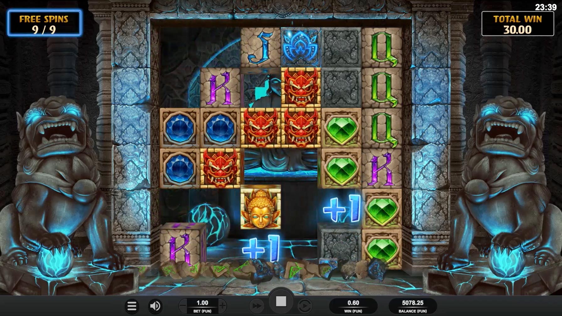 Temple Tumble Extra Spins